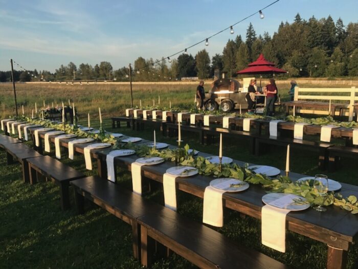 Rustic Farm Table Rentals for Weddings & Events | Serving Bainbridge ...